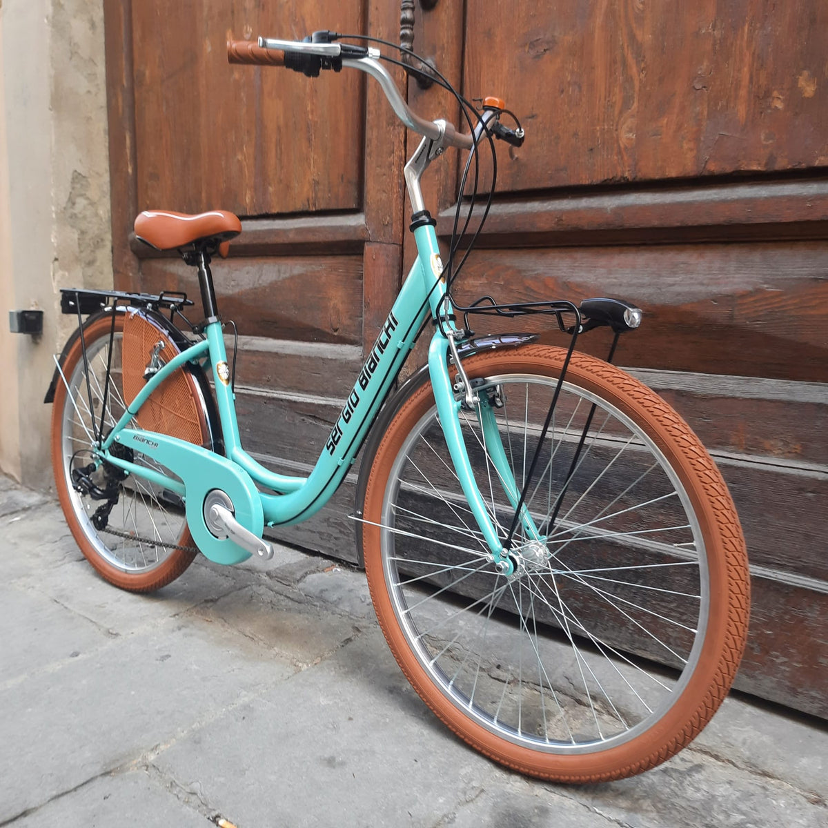 Sergio Bianchi Scarpe Per Bici Da Corsa Vintage Bianchi Vintage