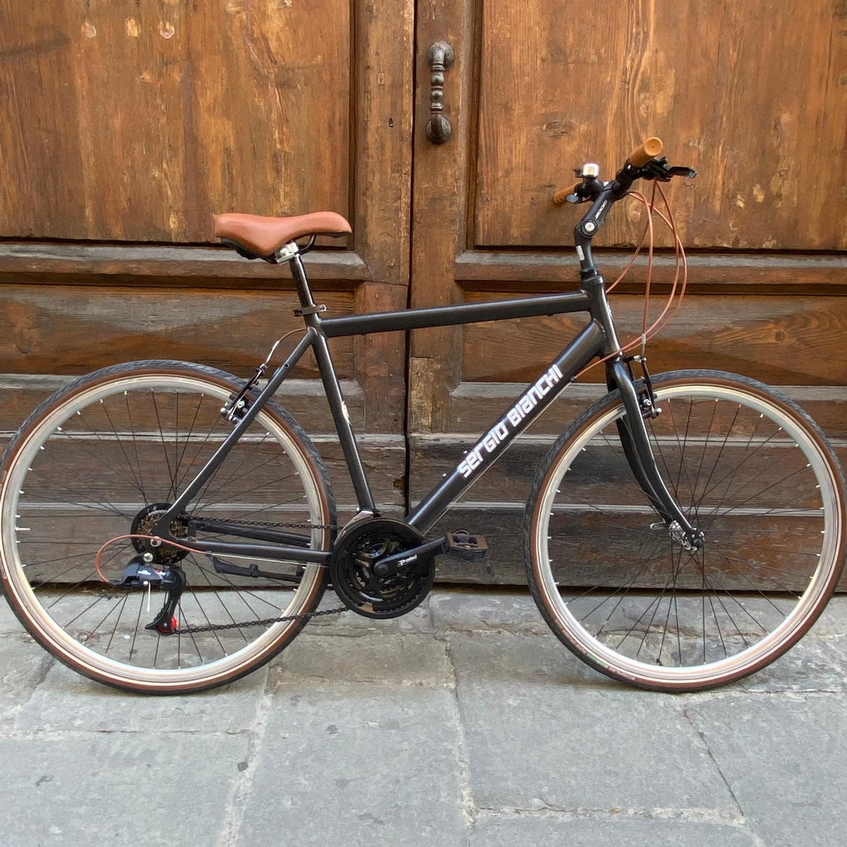 Bici Semicorsa Uomo Alluminio 21V Firenze Sportiva Sergio