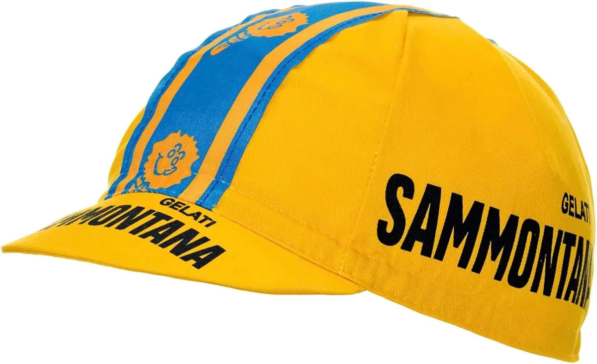 Cappellino Ciclismo Vintage Sammontana Sergio Bianchi Firenze