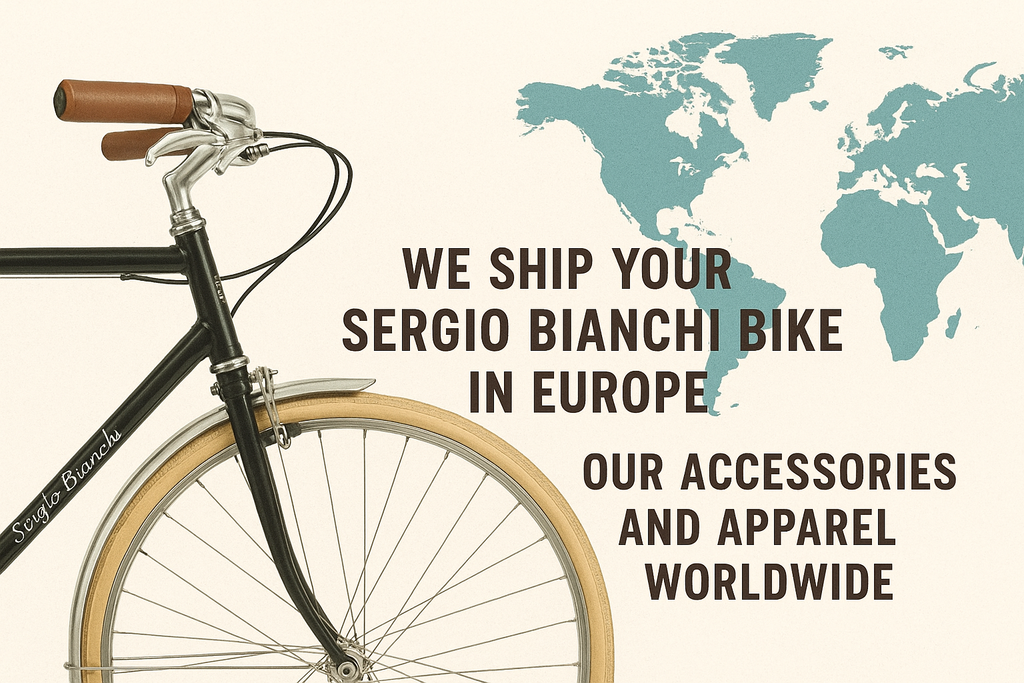 Spediamo in tutta Europa e nel Mondo: La Tua Bici Sergio Bianchi Ovunque Tu Sia