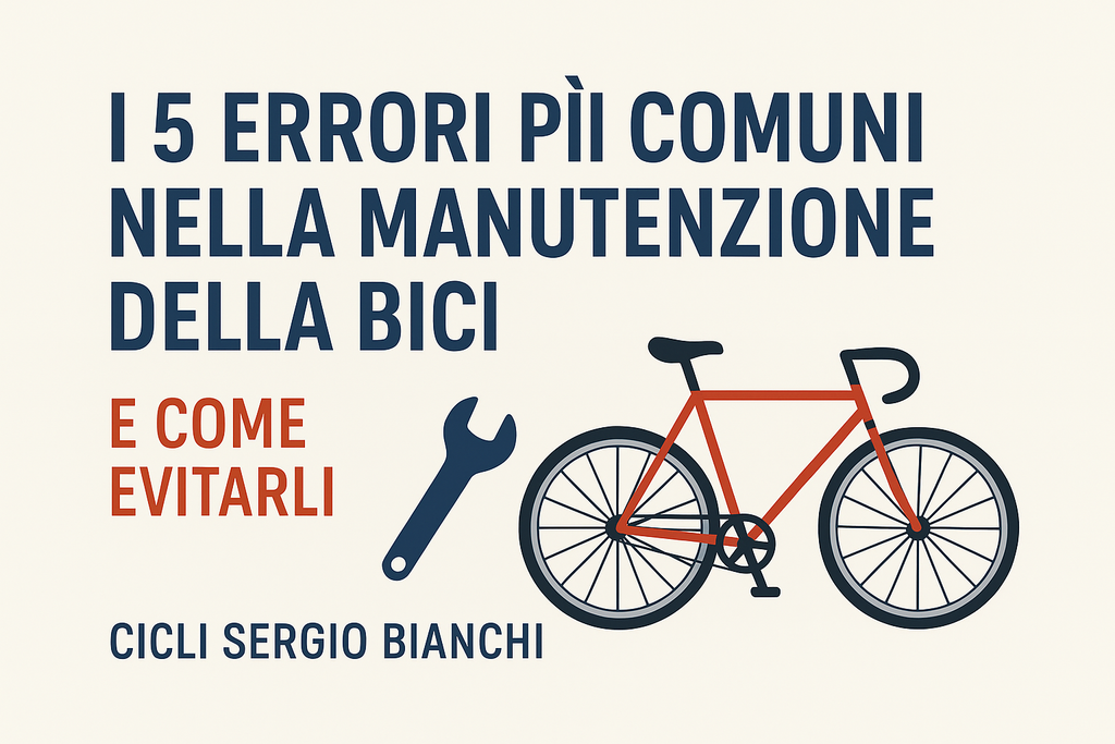 Controllo e manutenzione bici: evita i 5 errori più comuni