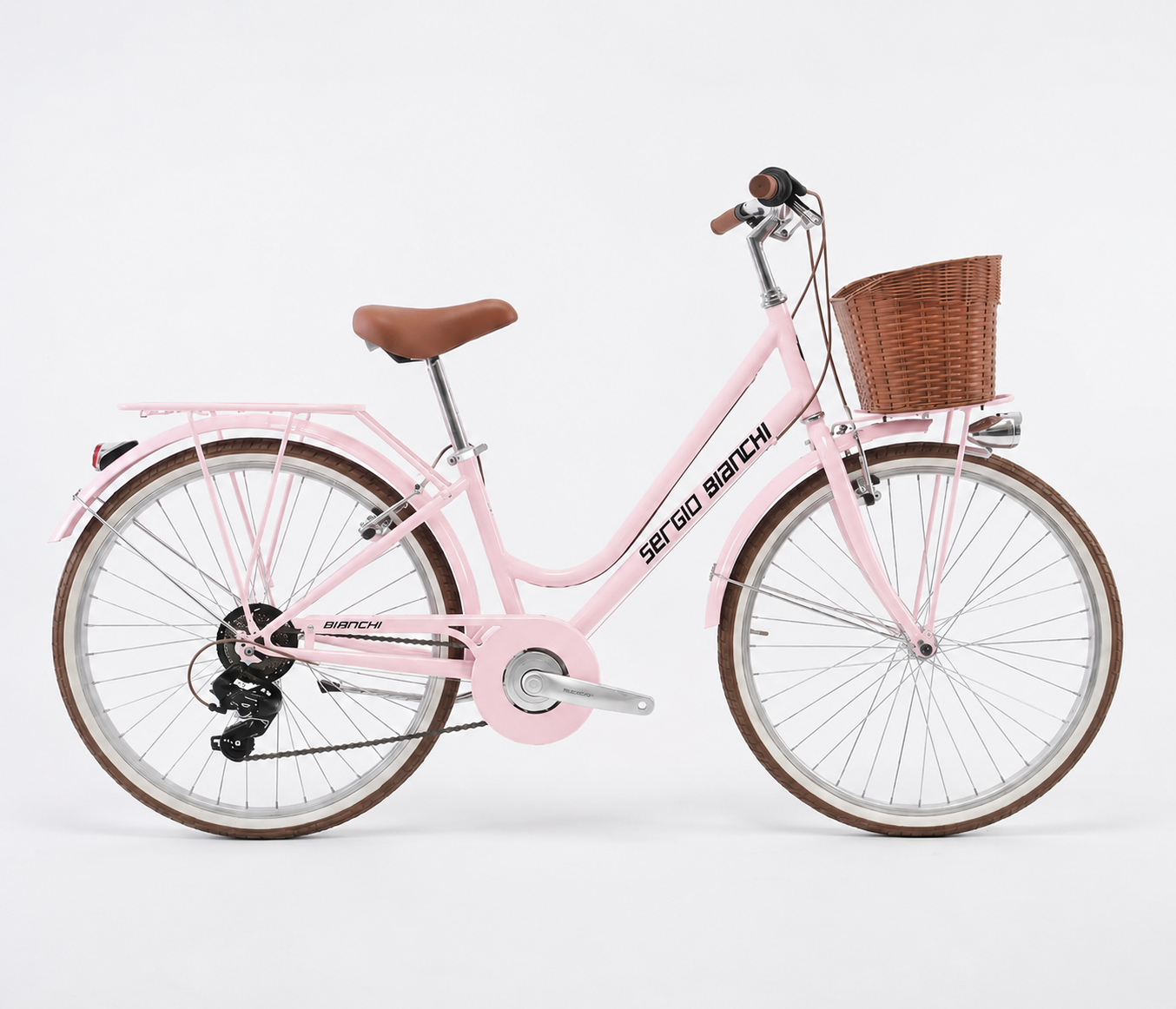 bicicletta bici bianchi rosa