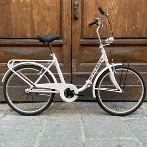 Bicicletta Pieghevole 20 Pollici 7 Marce - Per Adulti E Ragazzi, Freni A V, Colore Bianco - Foto 2