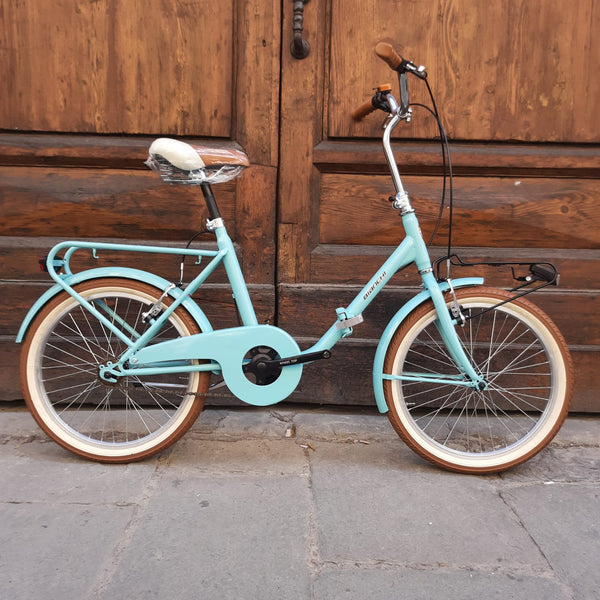 Vintage Folding Bike Sergio Bianchi Florence ciclisergiobianchi