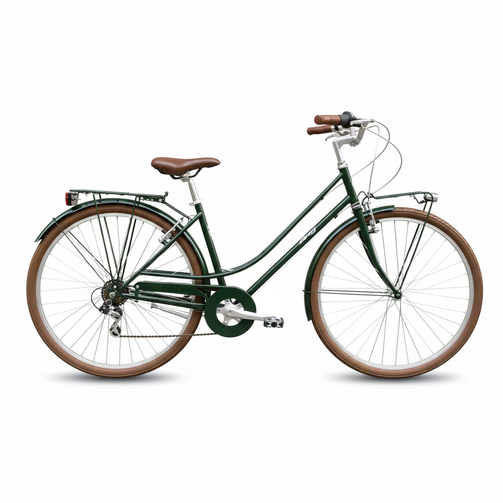 Campana Per Bicicletta Vintage Oxford WHITE BERRY - Modello Retro Crown, Acciaio, Tring