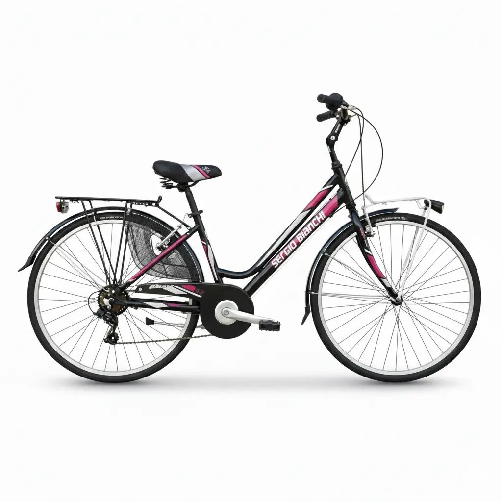 Citybike für Damen aus Aluminium 26″ Sergio Bianchi