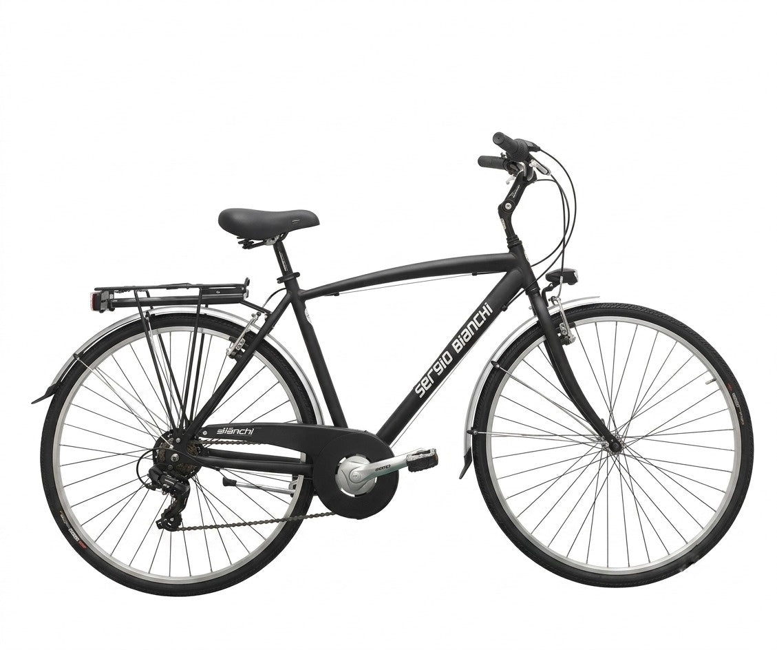 Citybike Herren Aluminium Shimano 6-Gang 28
