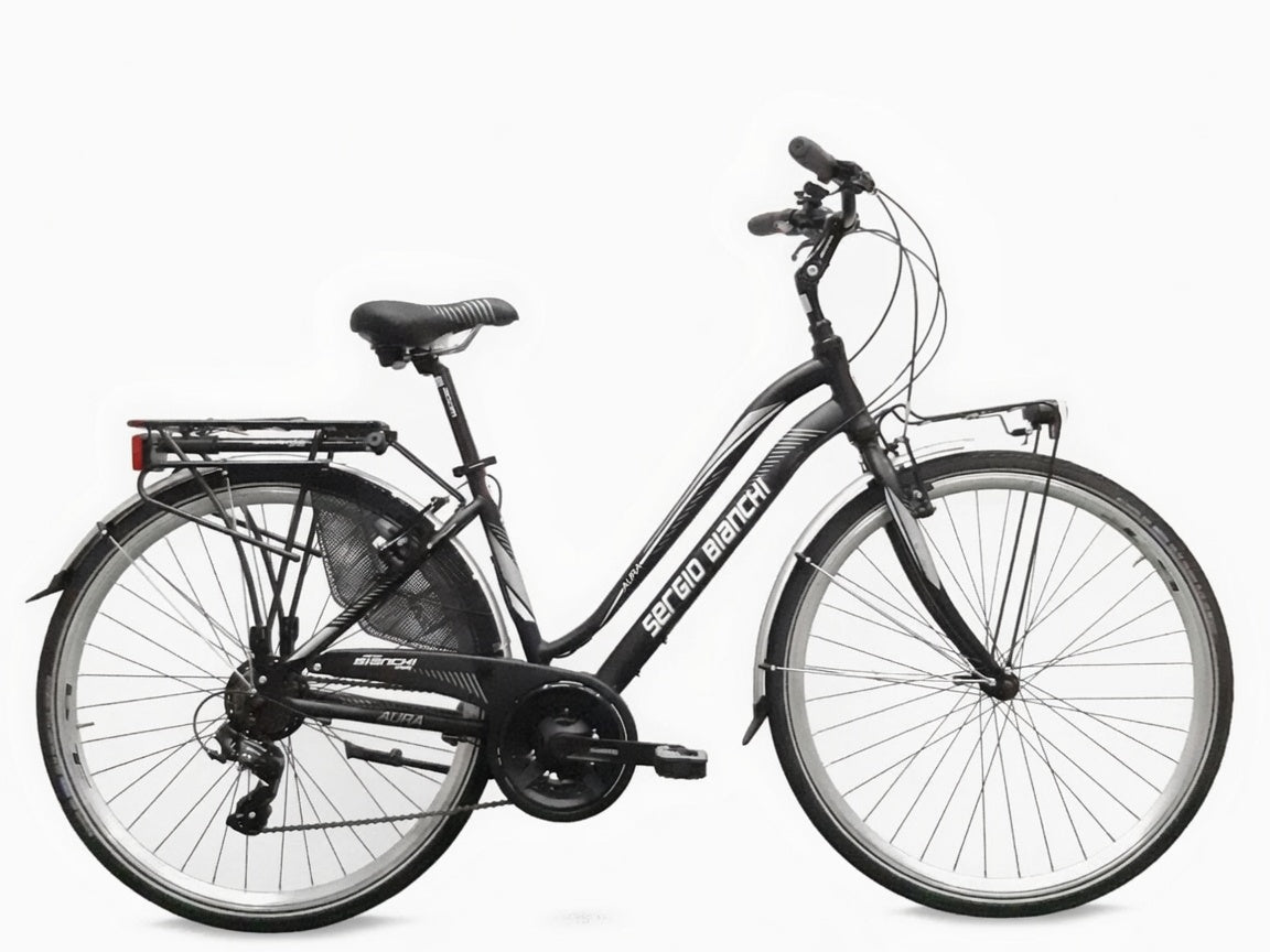 Citybike Damen 21 Gänge Aluminium Shimano 28