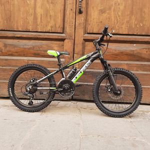 Mountain bike 20 pollici in alluminio con freni a disco