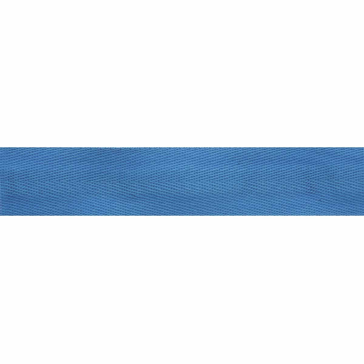 Vintage-Baumwoll-Lenkerband Azurblau mit Holzstopfen – ciclisergiobianchi