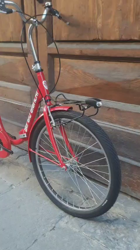 video bici pieghevole 24 pollici