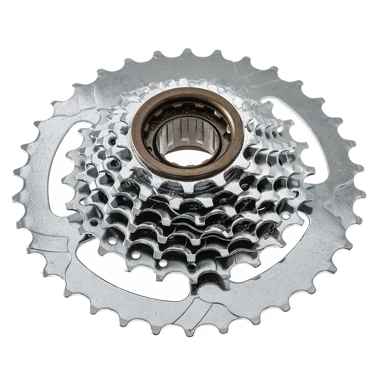 BRN Megarange 7-Speed 13/34 Chrome Freewheel | Sergio Bianchi Cycles ...