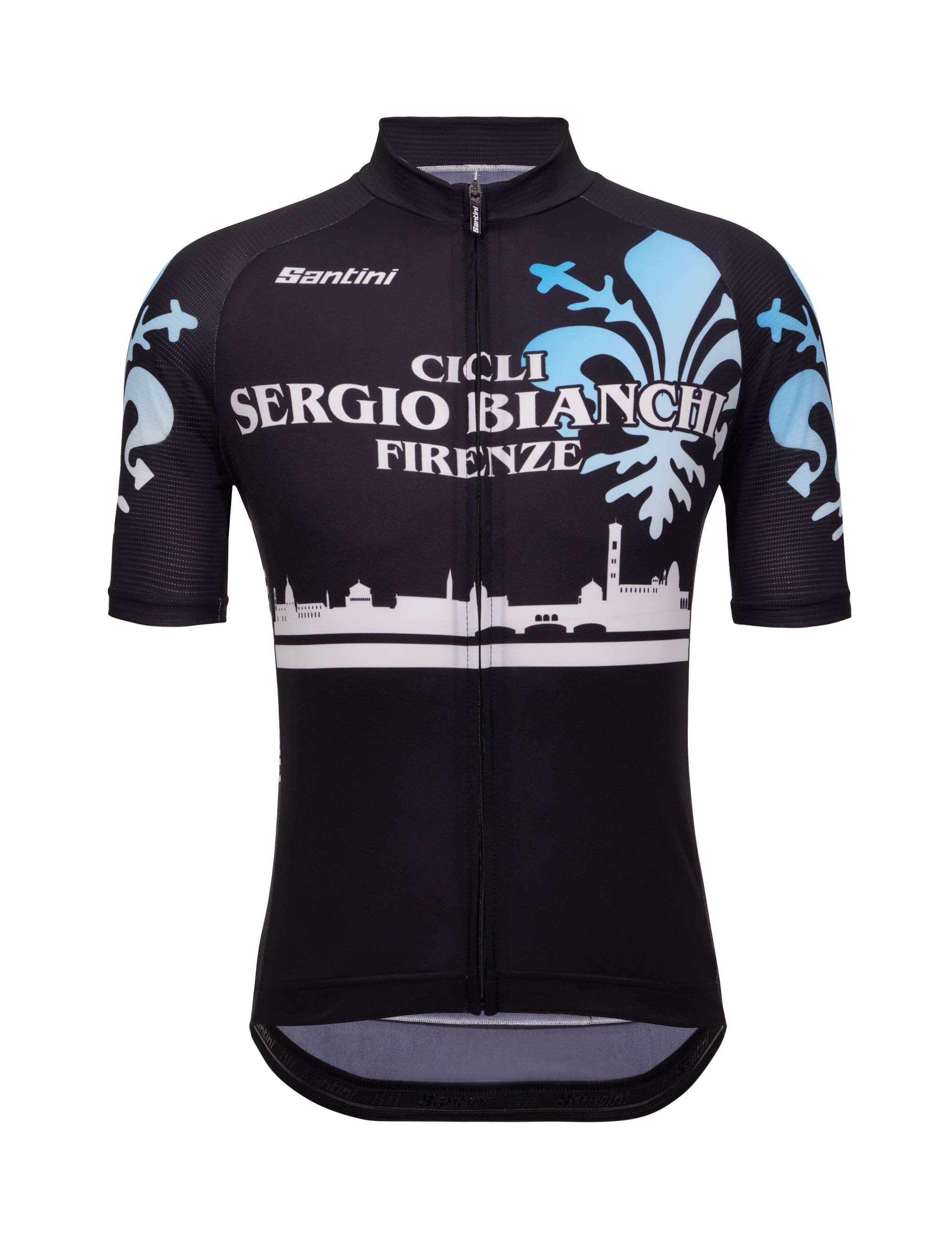 Santini Cycling Jersey Sergio Bianchi Florence ciclisergiobianchi