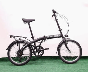 bici pieghevole leggera in alluminio con cambio 6 velocità