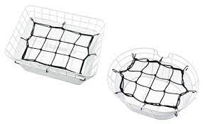 Copri cestino ovale in rete elastica , di semplice utilizzo, evita il furto degli oggetti.