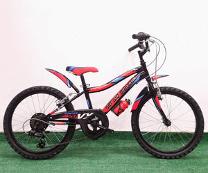 Bicicletta per bambini dai 6 ai 9 anni, dotata di ogni comfort e cambio a 6 velocità
